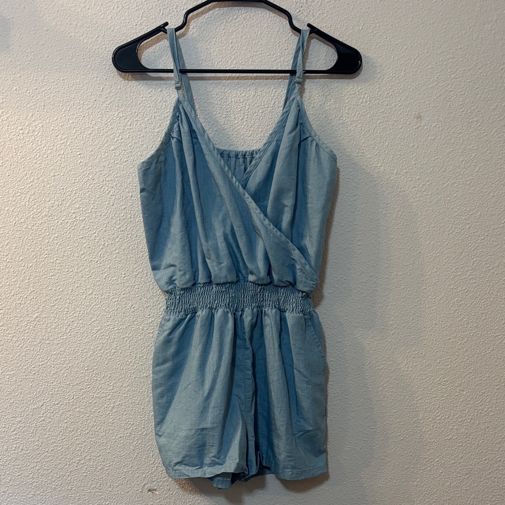 Elite Jeans Blue One Piece Romper